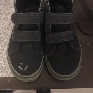 LITTLE BOYS VANS SIZE 13 GOOD CONDITION